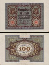 *100 Mariek Nemecko 1920, P69b VF - Kliknutím na obrázok zatvorte -